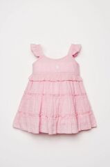 U.S. Polo Elbise USB3033 Pembe