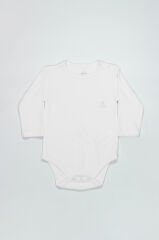 Bistyle Natural Basic Style Uzun Kol Body 17104 Beyaz