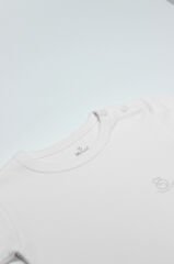 Bistyle Natural Basic Style Uzun Kol Body 17104 Beyaz