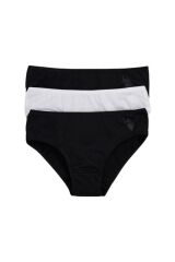 U.S Polo Kız Çocuk Slip Külot 1677 Siyah