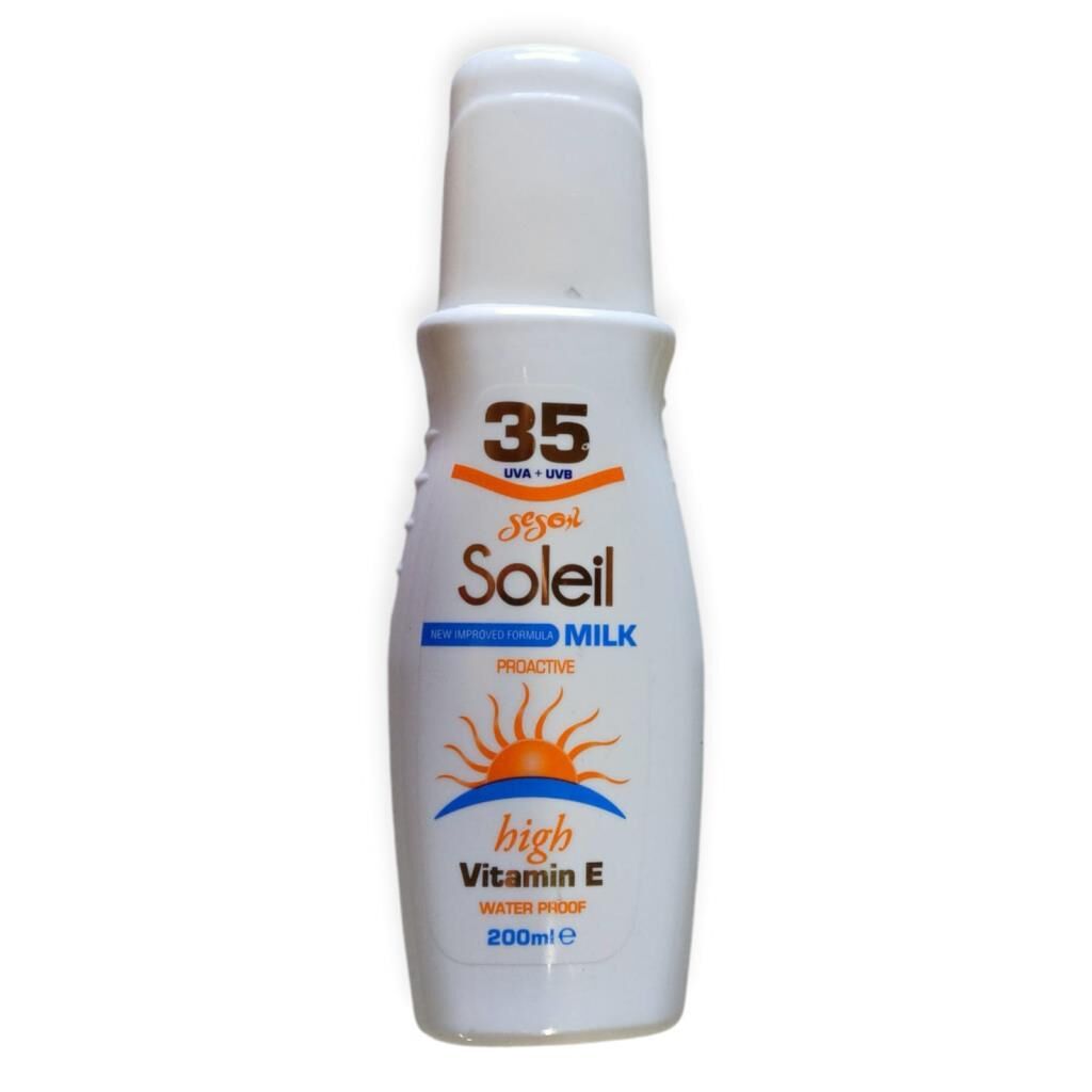 SOL-35 - SOLEİL 35 UVA+UVB KORUYUCU GÜNEŞ KREMİ 12