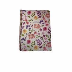 Keskin A4 80 Yp.Çiz. Karton Kp.Spr.Çiçek Defter