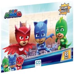 Pjmasks Frame Puzzle 35 Parça