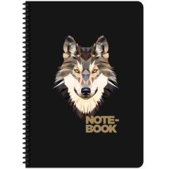 Keskin A4 80 Yp.Çiz. Karton Kp.Spr.Jungle Defter