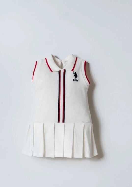 U.S. Polo Elbise USB2960 Beyaz