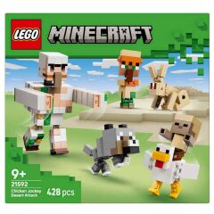 Lego Minecraft Tavuk Jokey Çöl Saldırısı