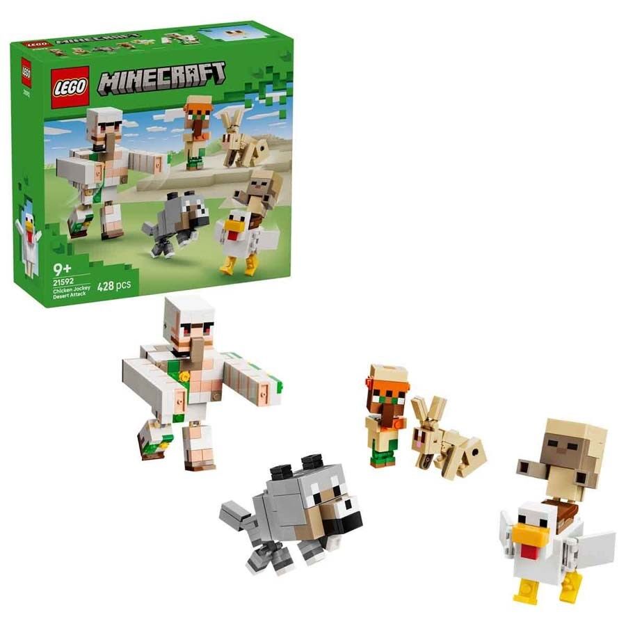 Lego Minecraft Tavuk Jokey Çöl Saldırısı