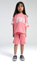 U.S. Polo Bermuda Takım US2091-G Neon Pembe