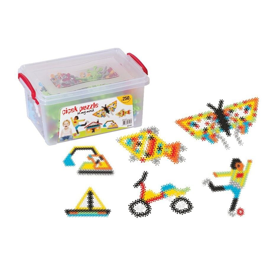 Çiçek Puzzle 250 Parça