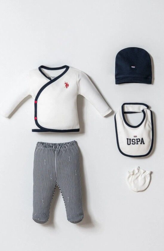 U.S. Polo 5li Hastane Çıkışı USB2859 Beyaz