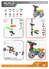 Sök Tak 18 Parça Motorsiklet Build Technic - 4100101-2-18
