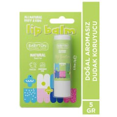 Babyton Bebek ve Çocuklar İçin Doğal Dudak Koruyucu Balm Naturel