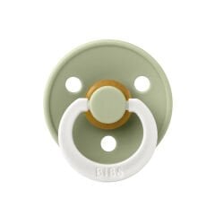 Bibs Colour Kauçuk Emzik 0-6 Ay Sage Glow