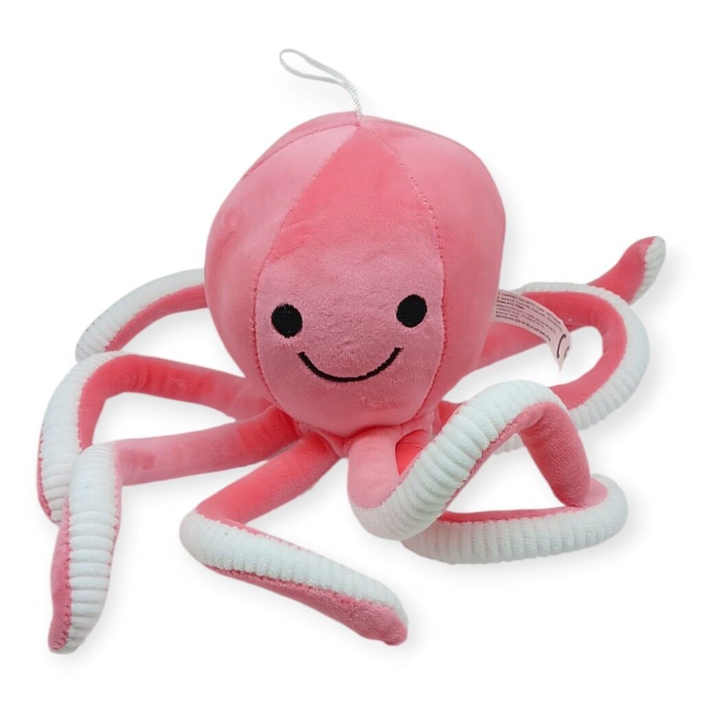 Peluş Sevimli Ahtapot 30 cm - Pembe