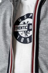 U.S. Polo 3lü Takım USB2875 Gri Melanj