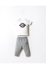 U.S. Polo 3lü Takım USB2875 Gri Melanj