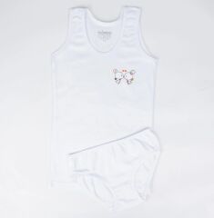 Katamino Pearly Kız Geniş Askılı Slip Takım K128644 Asorti