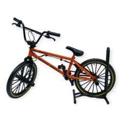 Model Araçlar -1:8 Metal BMX Bisiklet - Die -Cast 17 cm - Turuncu