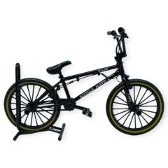 Model Araçlar -1:8 Metal BMX Bisiklet - Die -Cast 17 cm - Siyah