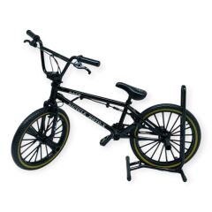 Model Araçlar -1:8 Metal BMX Bisiklet - Die -Cast 17 cm - Siyah