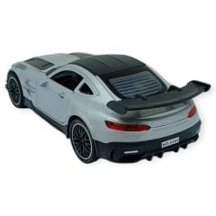 3231D-3241D -1:32 Metal Çek Bırak Araba Mercedes AMG - Gri