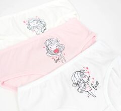 Katamino Safinaz Kız 3lü Slip K128666 Asorti