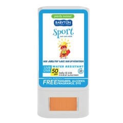 Babyton Bebek ve Çocuklar İçin Suya Dayanıklı Güneş Koruyucu Stick 20 Gr 50 SPF