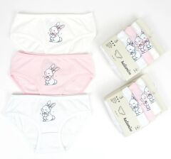 Katamino Tavisan 3lü Kız Slip Set K128668 Asorti