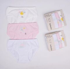 Katamino Beryu Kız 3lü Slip K128627 Asorti