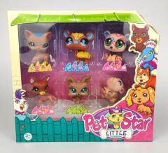 3046A2/3 - PET STAR 6 LI MİNİŞ SET KUTULU