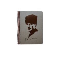 Keskin 16,5*22,5 80Yp Çizgili Funky Defter-Atatürk