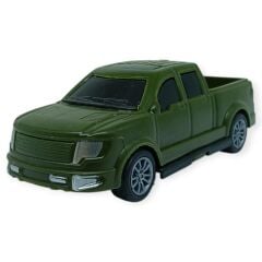 Çek Bırak Arabalar 10 Cm - Yeşil Pick-Up
