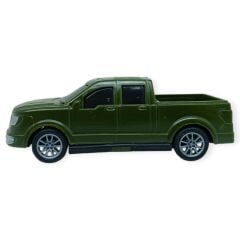Çek Bırak Arabalar 10 Cm - Yeşil Pick-Up
