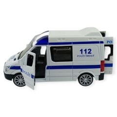 588A - Ç/B POLİS EKİP OTOSU METAL IŞIKLI SESLİ