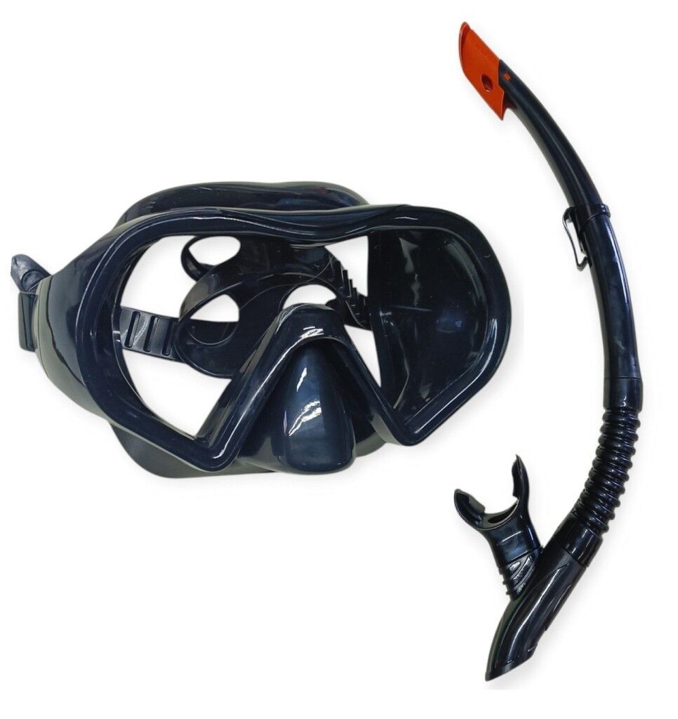 Star Diving Siyah Dalış Maskesi ve Snorkel Yetişkin - 51723
