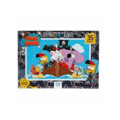 Kral Şakir Korsanlar Diyarı 35 Parça Puzzle