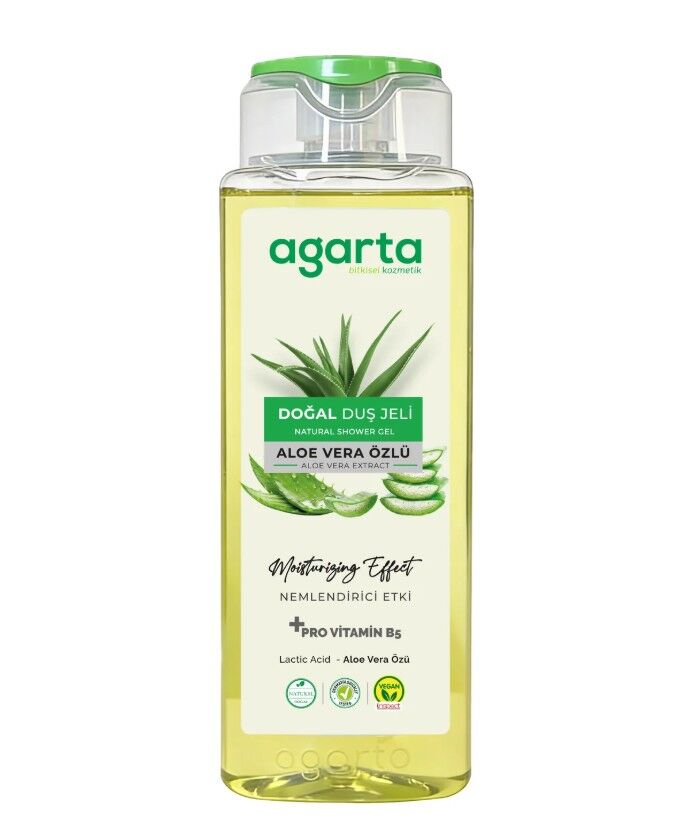 Agarta Doğal Duş Jeli 400 ml Aloe Vera