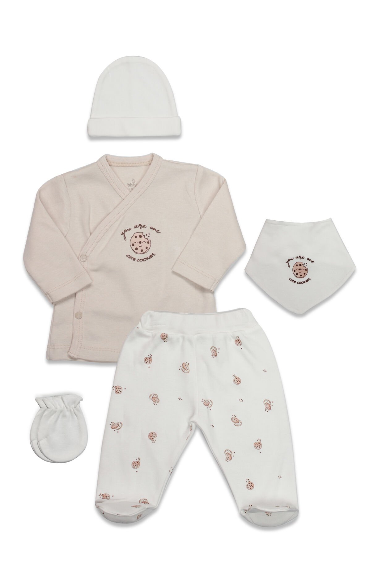 Bistyle 5li Hastane Çıkışı Cookies Cute Happy 12112 Somon