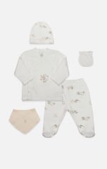 Bistyle 5li Hastane Çıkışı With You Family 12113 Bej