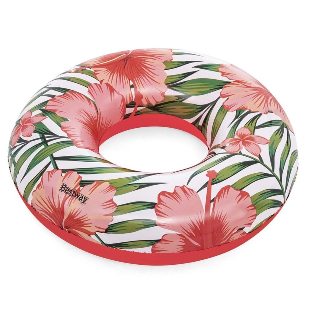 Simit Palmiye Desenli Pembe 119 cm
