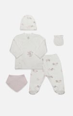 Bistyle 5li Hastane Çıkışı Love You Family 12114 Pudra