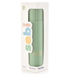 Sebi Bebe Prime Çelik Termos 400 ml Yeşil