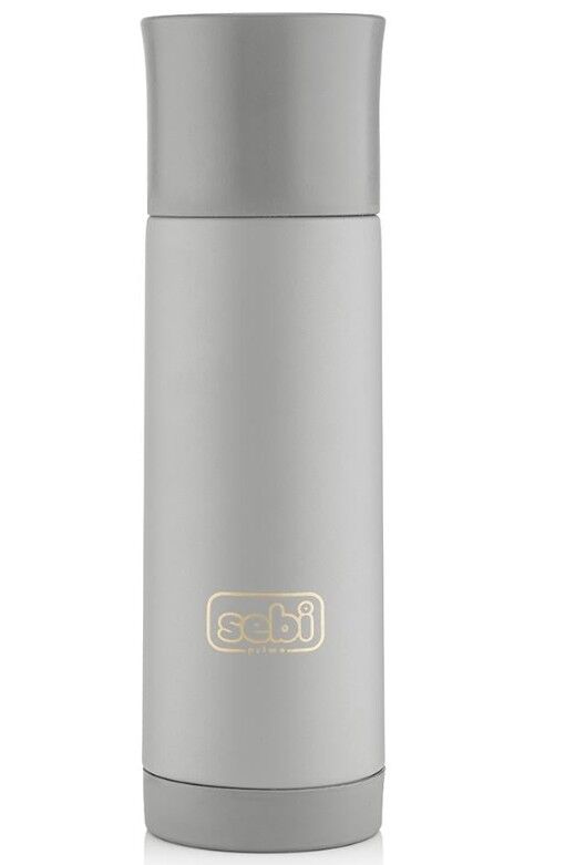 Sebi Bebe Prime Çelik Termos 400 ml Gri