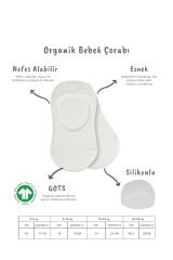 Bistyle 2'Li Penye Babet Silikonlu Basic Çorap 30104 Siyah Ekru