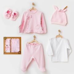 Andywawa AC25540 Natura Wawa 5'li Hastane Çıkışı Pink