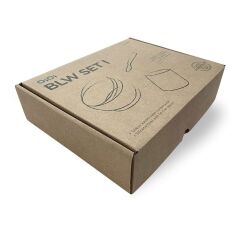 OiOi Blw I Silikon Beslenme Seti 3lü (Kaseli) Velvet Rose