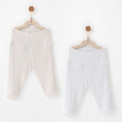 Andywawa AC26764 Special Modal 2li Pantolon Ecru White