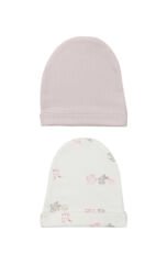 Bistyle 2li Şapka Love You Family 90185 Pudra