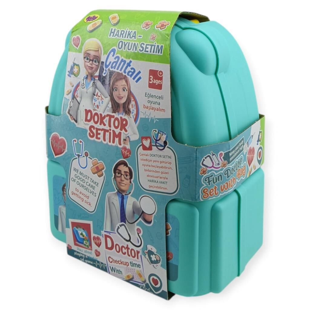 02623 - SIRT ÇANTALI DOKTOR SETİ