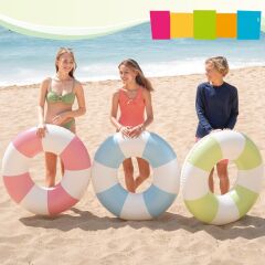 Simit Yeşil-Beyaz Coastal Cabana - 91 cm